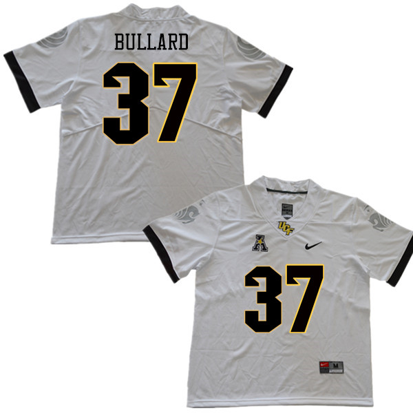 Men #37 Quadric Bullard UCF Knights College Football Jerseys Sale-White - Click Image to Close